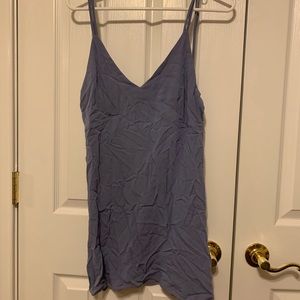 Periwinkle mini dress